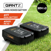 Giantz Lawn Mower 80V Battery Only Cordless 40V x2 Fits LI37