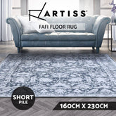 Artiss Rug 160x230cm Area Rug Large Carpet Soft Short Pile Modern Fafi