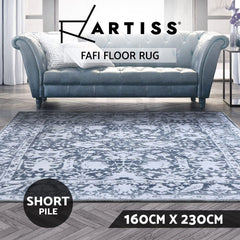 Artiss Rug 160x230cm Area Rug Large Carpet Soft Short Pile Modern Fafi