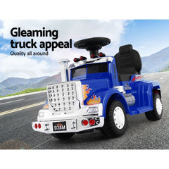 Rigo Kids Electric Ride On Car Truck Motorcycle Motorbike Toy Cars 6V Blue