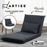 Artiss Floor Sofa Bed Lounge Couch Recliner Chair Folding Foam Camping Bed