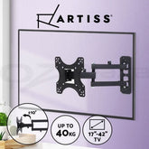 Artiss TV Wall Mount Bracket for 17"-42" LED LCD TVs Full Motion Strong Arms