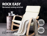 Artiss Rocking Armchair Nursing Bentwood Aero