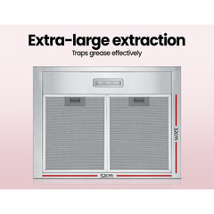 Comfee 600mm Rangehood 60cm Range Hood LED Light