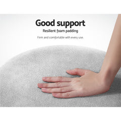 Artiss Ottoman Foot Stool Round Velvet Free Delivery