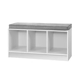 Artiss Shoe Rack Cabinet Bench White Zia