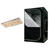 Green Fingers Grow Tent Light Kit 100x100x200CM 2200W LED Full Spectrum