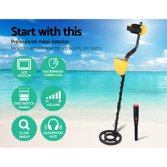 Weisshorn Metal Detector 180MM Deep Sensitive Waterproof Free Delivery