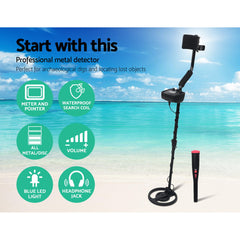 Weisshorn Metal Detector 160MM Deep Sensitive Waterproof Free Delivery