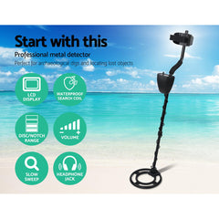 Weisshorn Metal Detector 220MM Deep Sensitive Waterproof Free Delivery