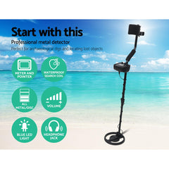 Weisshorn Metal Detector 160MM Deep Sensitive Waterproof Free Delivery