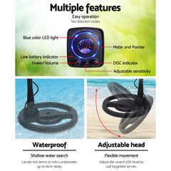 Weisshorn Metal Detector 160MM Deep Sensitive Waterproof Free Delivery