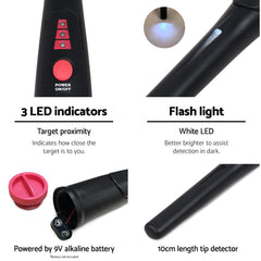Weisshorn Metal Detector 40MM Sensitive Handheld Pinpointer Free Delivery