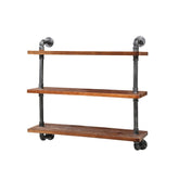 Artiss Floating DIY Pipe Shelf 3 Tiers Free Delivery