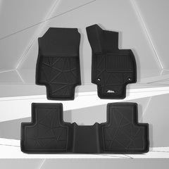 Weisshorn Car Rubber Floor Mats Compatible for Toyota RAV4 2019-2022 Front Rear
