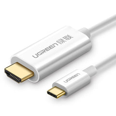 Does not apply UGreen TypeC HDMI 1.5M Cable White Free Delivery