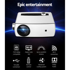Devanti Mini Video Projector Wifi USB Free Delivery