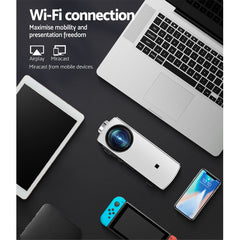Devanti Mini Video Projector Wifi USB Free Delivery
