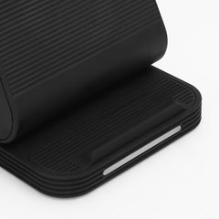 Devanti 3 in 1 Wireless Charger Holder 15W Fast Charging for Phone Airpod Watch