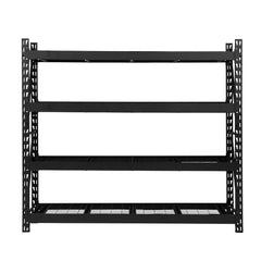Giantz 4Mx2M Garage Shelving Warehouse Rack Pallet Racking Storage Shelve Black