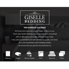 Giselle Bedding Mattress Protector Bamboo Double