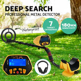 Metal Detector Deep Sensitive LCD Searching Gold Digger Treasure Hunter