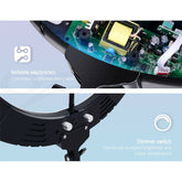 Embellir Ring Light 19" Tripod Stand Black