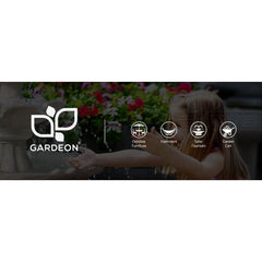 Gardeon Solar Fountain Water Fountain Feature Cascading Fountain LED Lights 76CM Grey