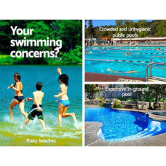 Bestway Kids Pool 152x38cm Round Inflatable Above Ground Swimming Pools 477L