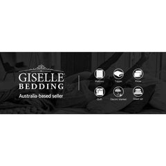 Giselle Bedding Faux Mink Quilt Charcoal Queen