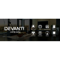 Devanti 52'' Ceiling Fan AC Motor 4 Blades w/Remote - White