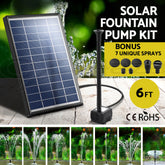 Gardeon Solar Pond Pump 6 FT