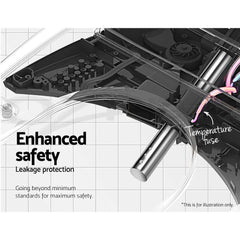 Cefito Electric Bidet Toilet Seat Cover Bathroom Spray Water Wash V Shape