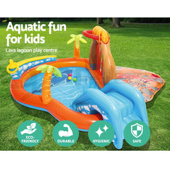 Bestway Kids Pool 265x265x104cm Inflatable Above Ground Swimming Play Pools 208L
