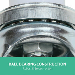 Cefito 4" Swivel Castor Wheels Stainless Steel Kitchen Bench Trolley Prep Table