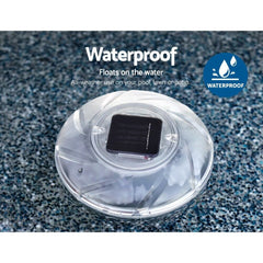 Bestway Solar Float Lamp LED Lamps Multi Color Float For Pool Pools