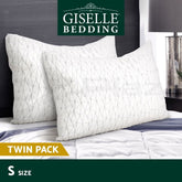 Giselle Bedding Memory Foam Pillow Single Size Twin Pack