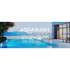 Aqua Buddy Pool Cleaner Automatic Vacuum Floor Climb Swimming Wall Pool 10M Hose