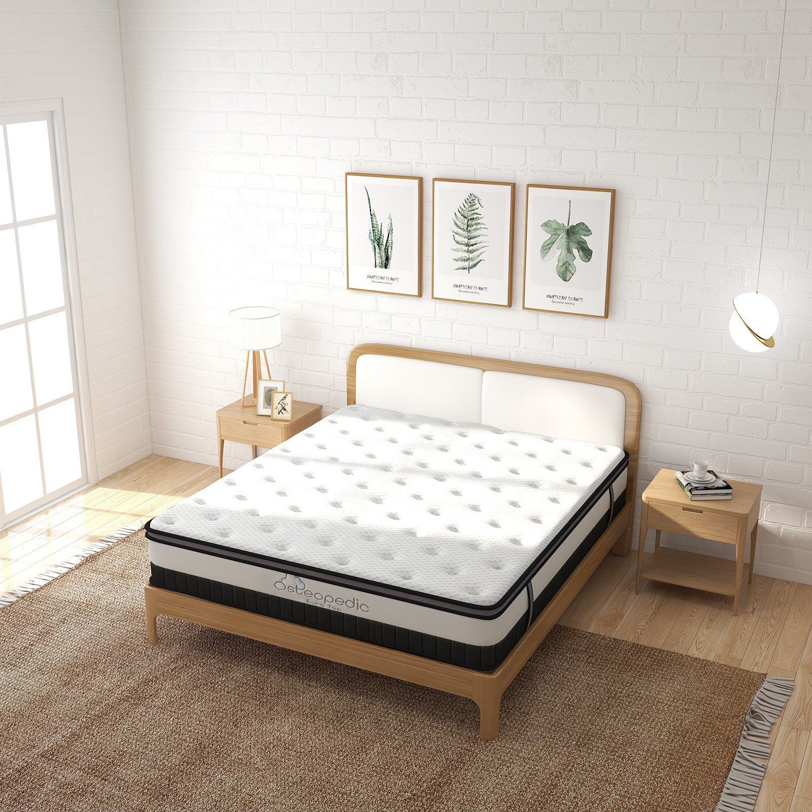 Osteopedic Euro Top Pocket Spring Mattress - King Single-1927503927151038471