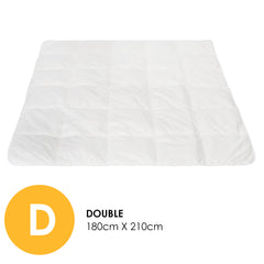 Deluxe 260GSM Eco-Silk Touch Quilt - Double-1927503874105675777