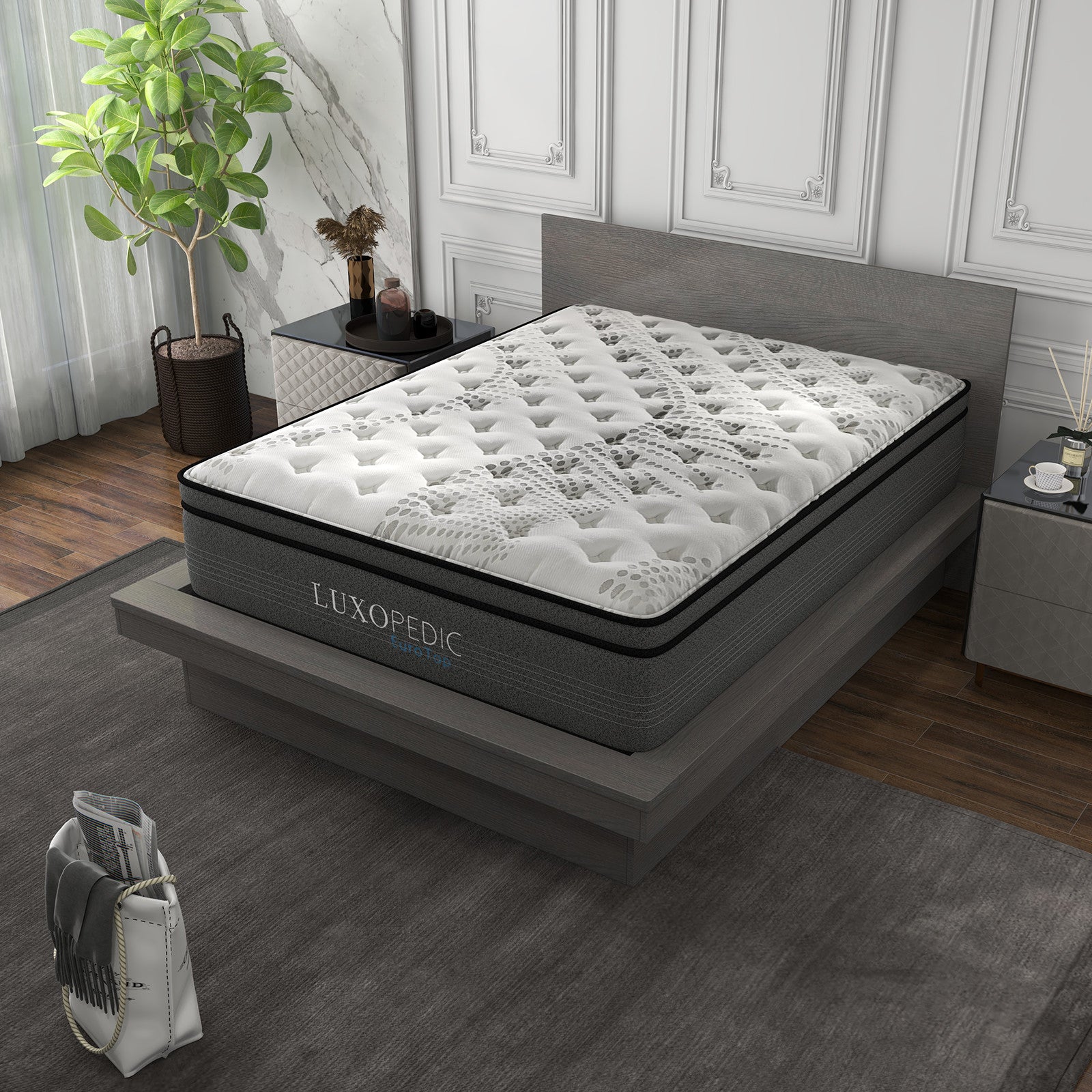Luxopedic EuroTop 5 Zone Mattress Single-1927503927318810626