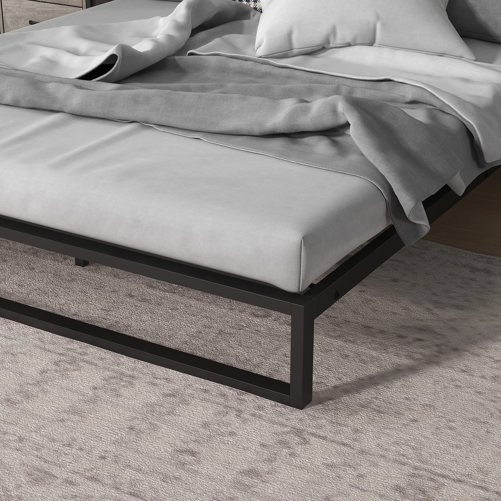 Florence Metal bed base - King-1919280830832840710