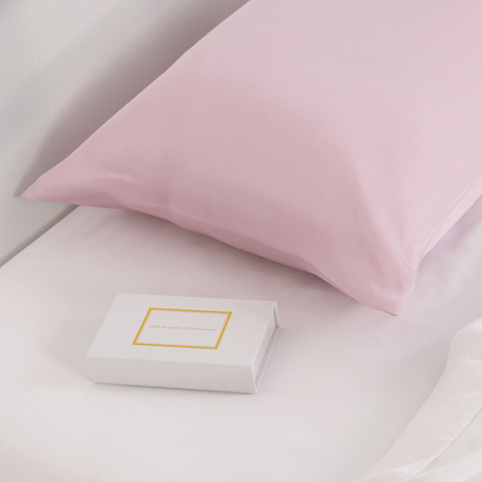 Pure Silk Pillow Case by Royal Comfort (Single Pack) - Lilac-1927503853905907714