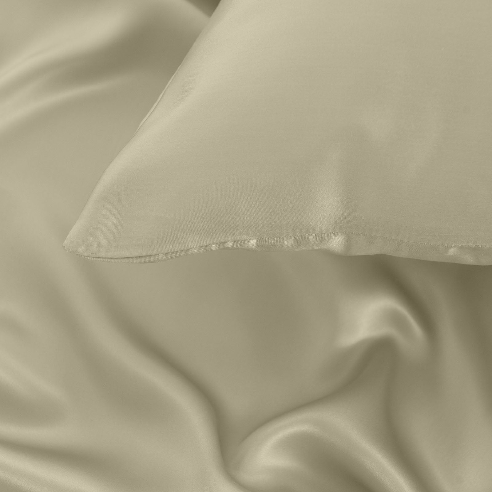 Pure Silk Pillow Case by Royal Comfort (Single Pack) - Sage-1927503854245646343