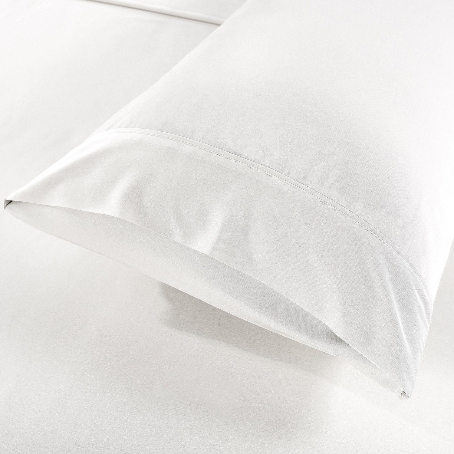 Royal Comfort Blended Bamboo Sheet Set White - King-1927503881361821701