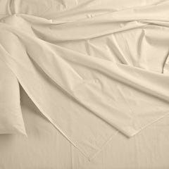 Royal Comfort Blended Bamboo Sheet Set Dark Ivory - Double-1927503880485212162