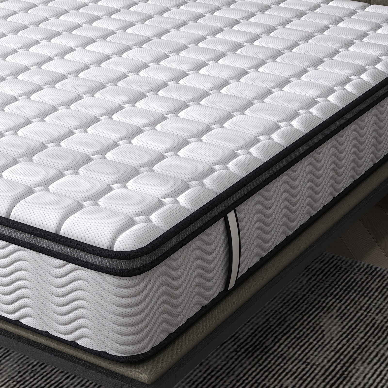 Ergopedic Pocket Spring Mattress-King-1927503925402013703