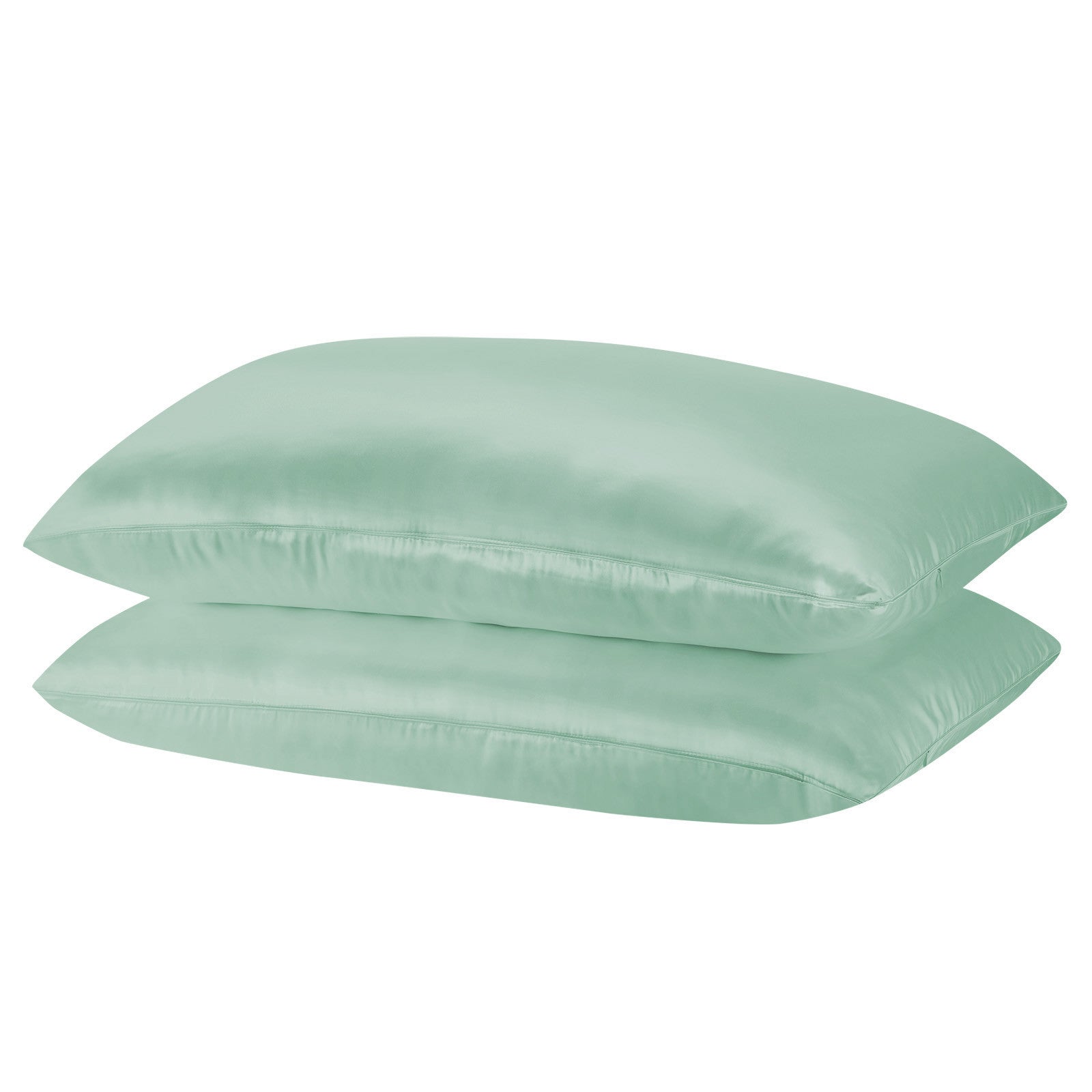 MULBERRY SILK PILLOW CASE TWIN PACK - SIZE: 51X76CM - MINT-1927503851078946816