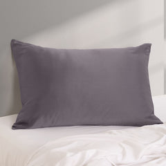 Pure Silk Pillow Case by Royal Comfort-Charcoal-1927503851905224708
