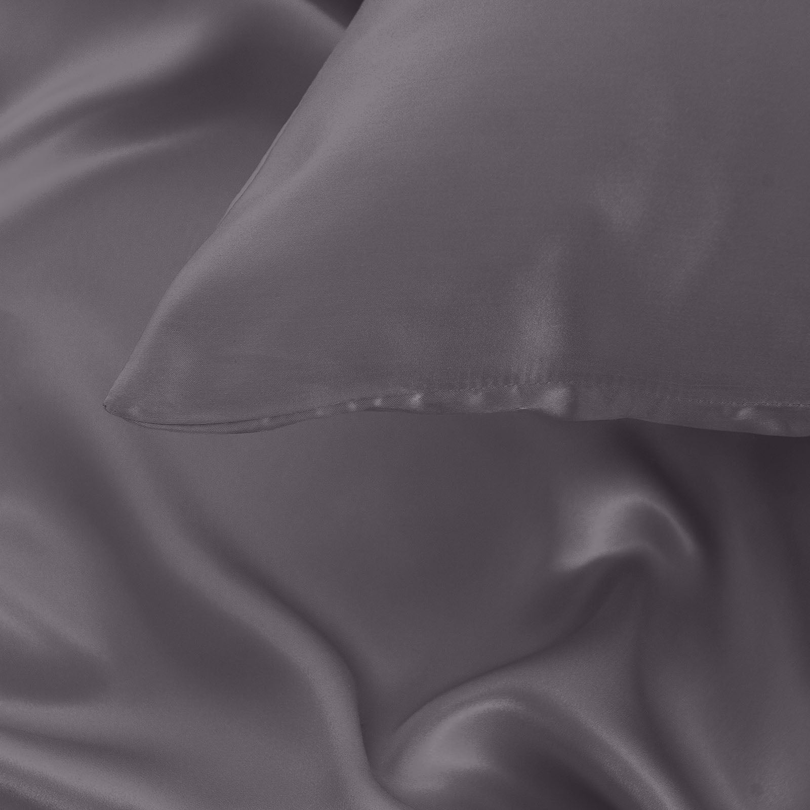 Pure Silk Pillow Case by Royal Comfort-Charcoal-1927503851905224710